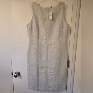 NWT Ann Taylor Factory Tweed Sleeveless Dress